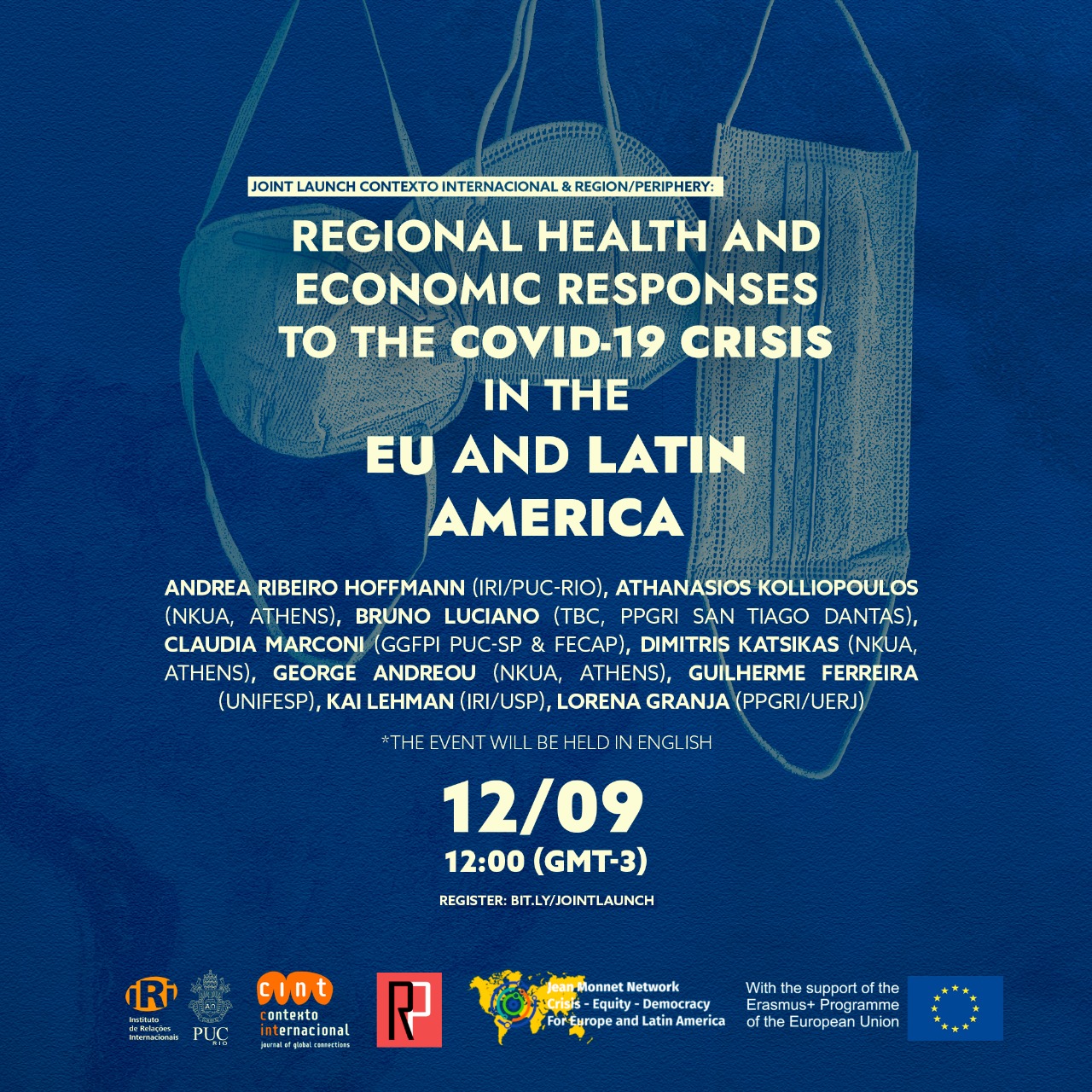 Joint Launch Contexto Internacional / Region& Periphery : Regional Health and Economic Responses to the Covid-19 Crisis in the EU and Latin America